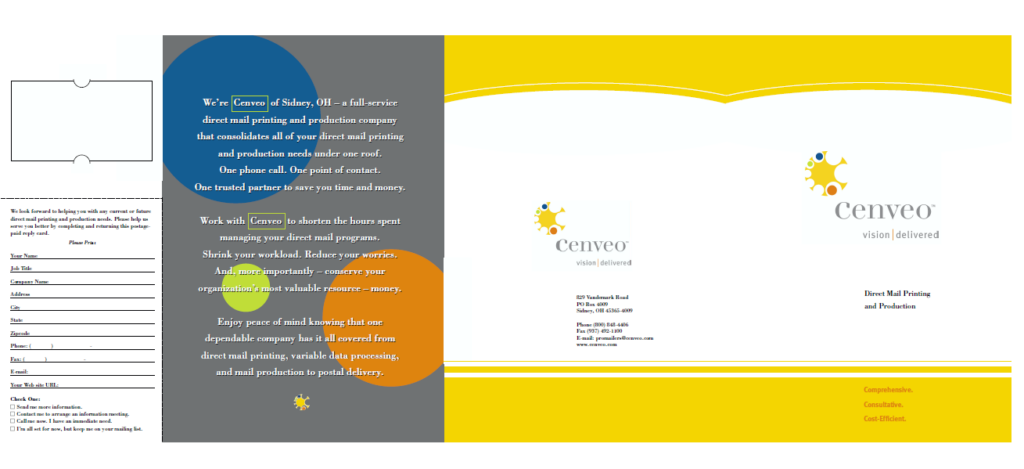 Cenveo case study for Judith Baldwin Marketing LLC