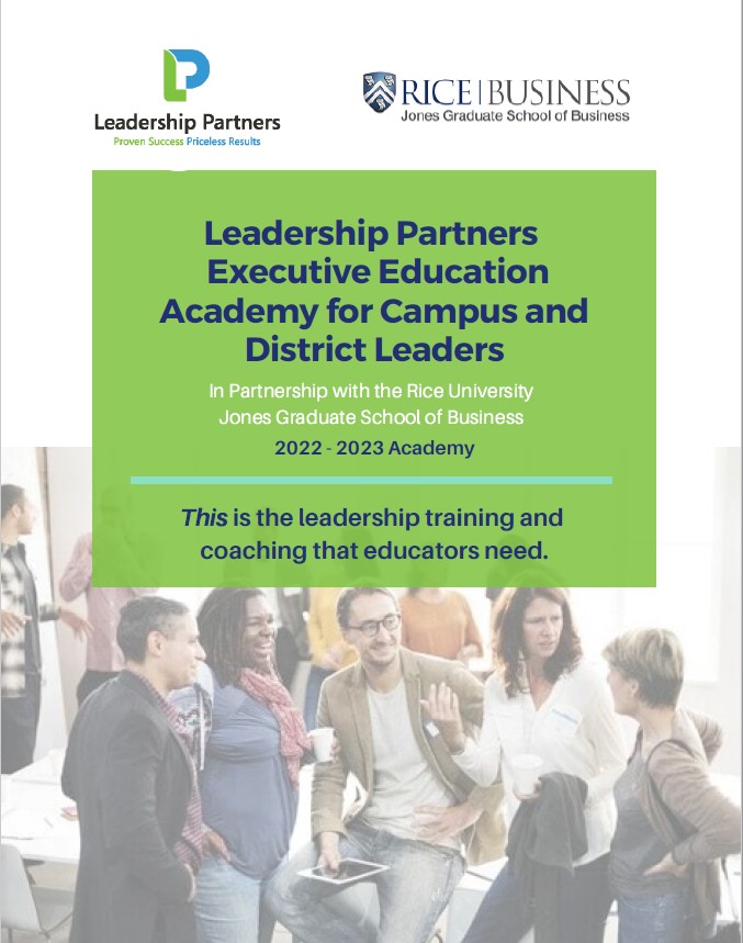Brand Strategy and marketing collateral for Leadership Partners of Texas